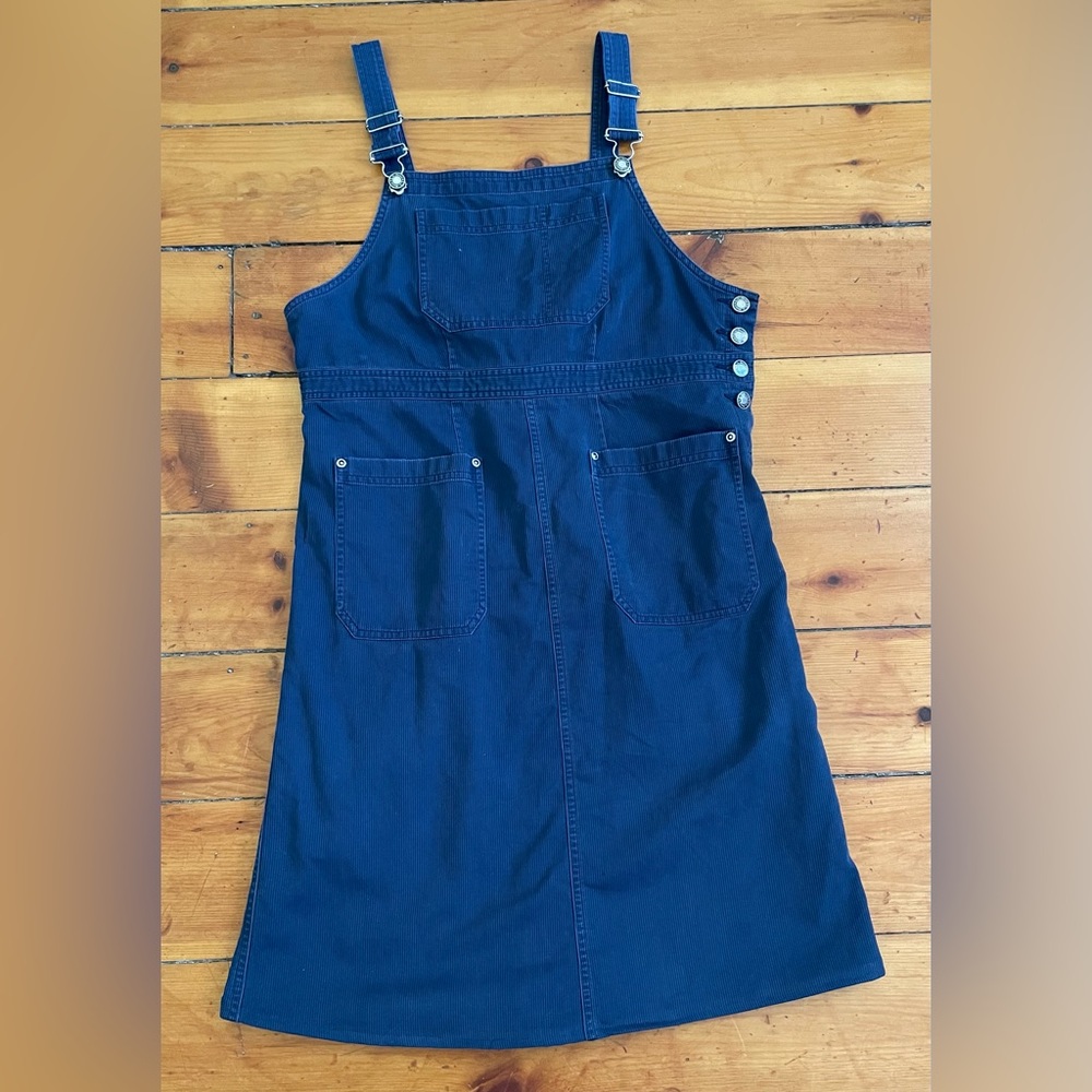 L.L. Bean corduroy overall dress